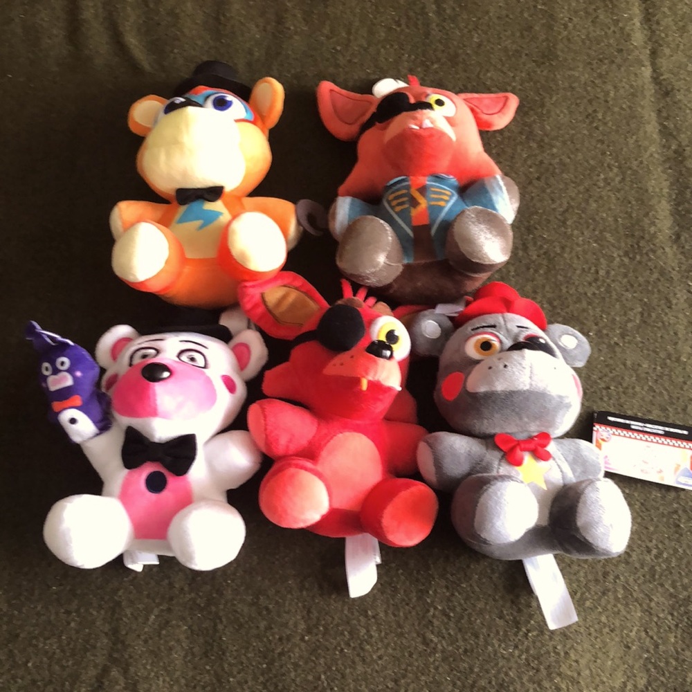 Five Nights at Freddy’s plush toys